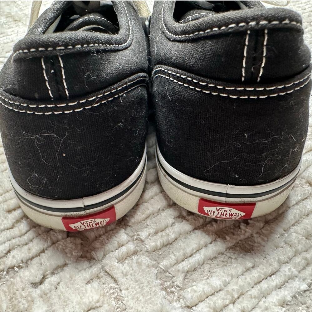Vans Black Classic Lace Up Sneaker - Picture 5 of 8